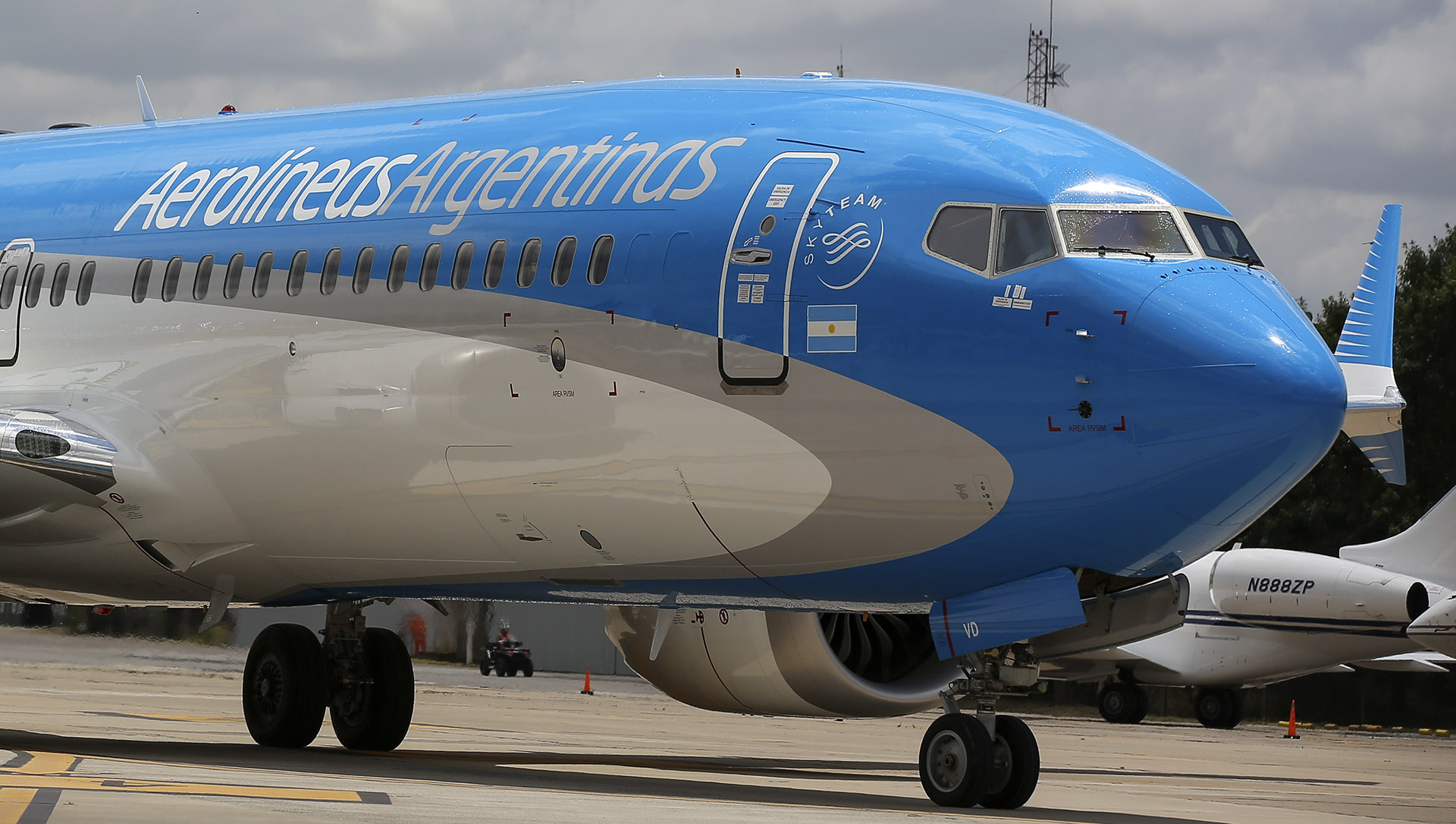 avión de Aerolíneas Argentinas