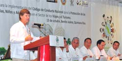 México suscribió un código de conducta contra trata de menores en destinos turísticos