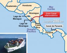 Anuncian para diciembre inicio de las obras de canal interoceánico en Nicaragua