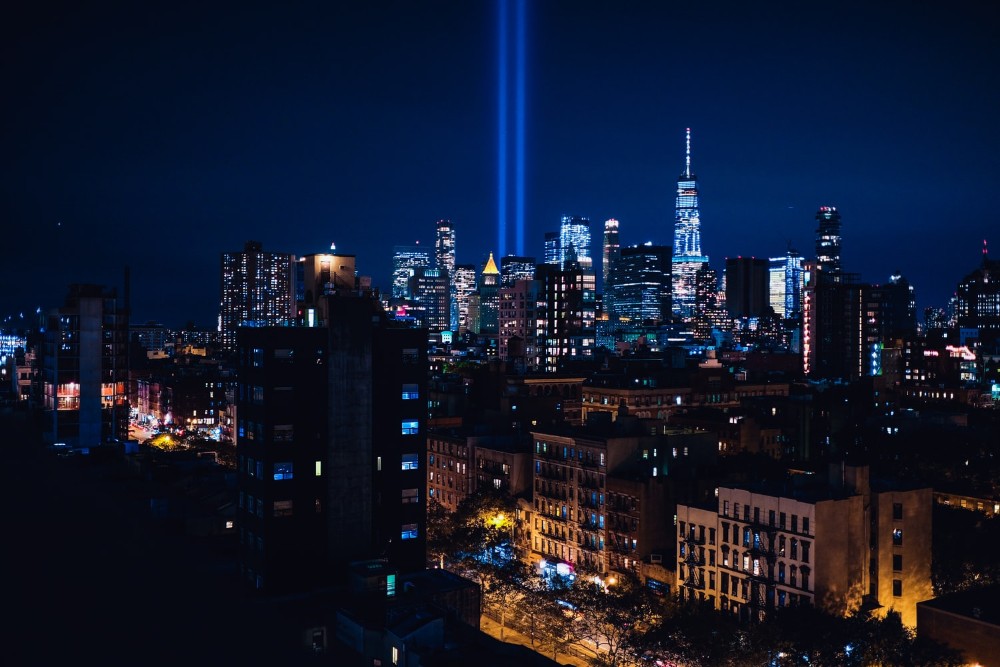 Tributo de Luz en Nueva York cada 11 de septiembre