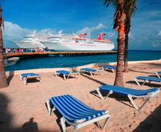 Cozumel recibió casi un 5 por ciento menos de cruceristas entre enero y septiembre