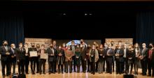 Foto de familia. Premios Excelencias 2021 en FITUR 2022