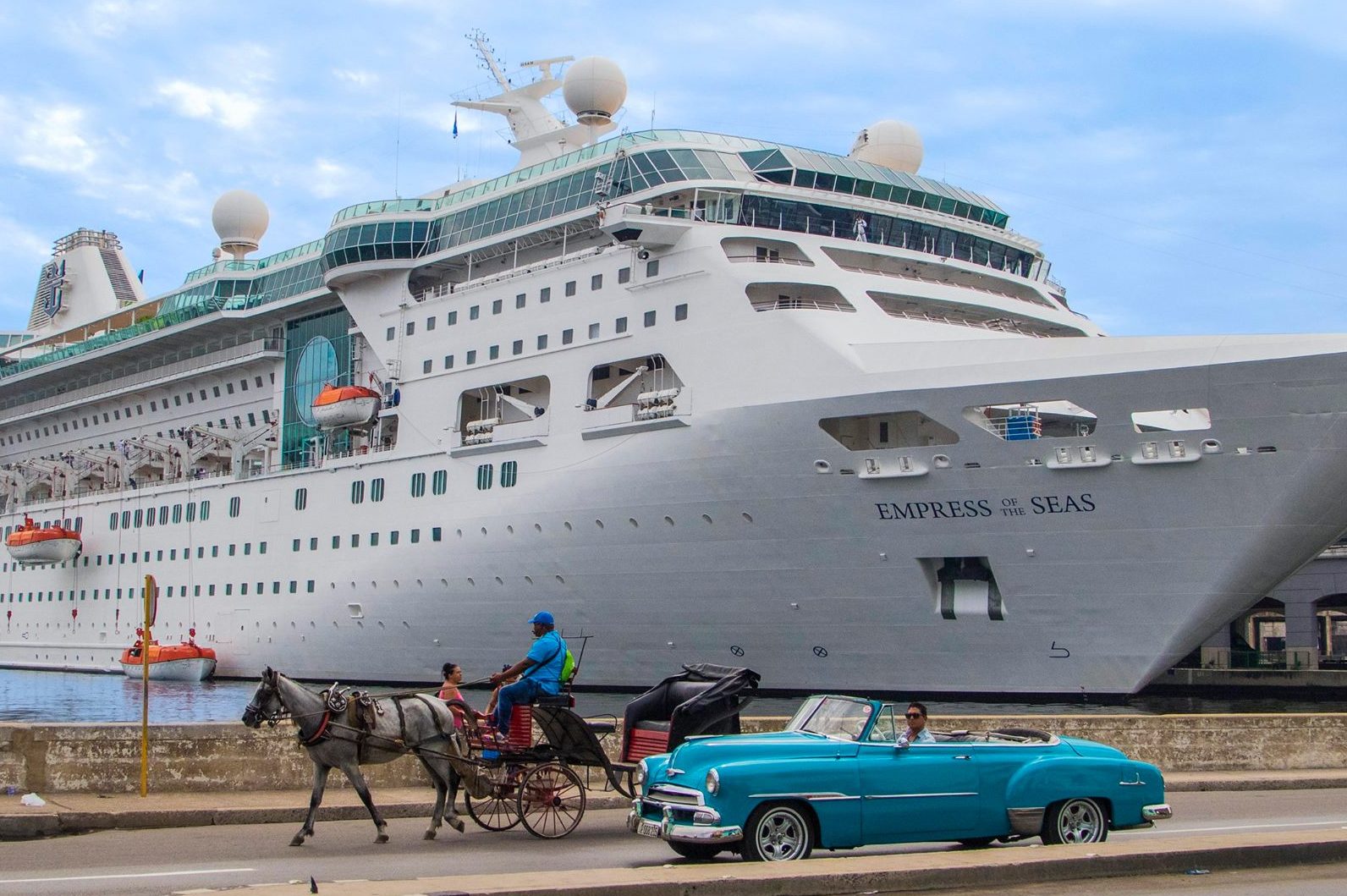 Empress of the Seas en La Habana