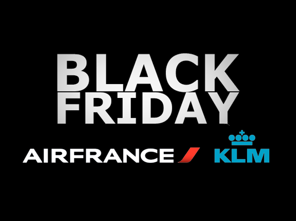 AIR FRANCE y KLM se suman al “Black Friday” con descuentos para 40 destinos 