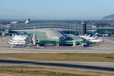 huelga personal de tierra aeropuerto de Barcelona