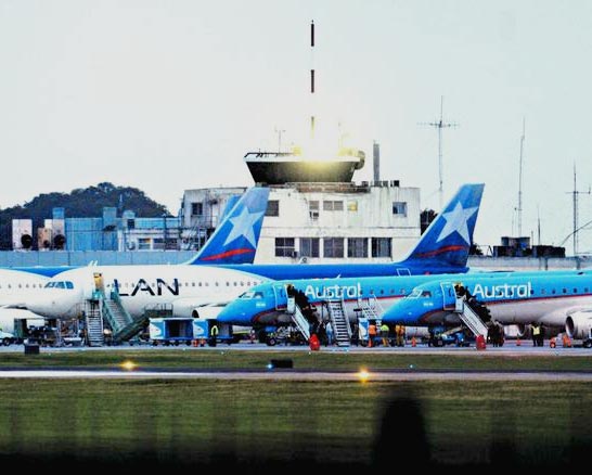 Gobierno argentino da plazo de diez días a LAN para dejar hangar en Aeroparque