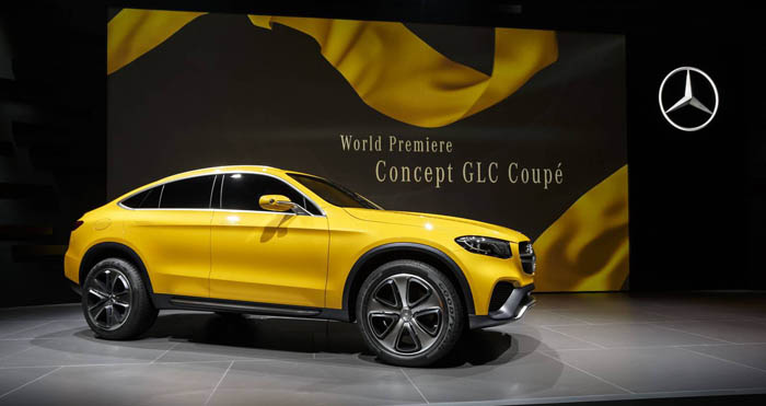 El Mercedes-Benz GLC Coupé aterriza en la Gran Manzana