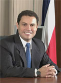 Carlos Ricardo Benavides, Ministro de Turismo de Costa Rica