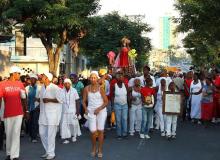 Santa Bárbara Bendita en Santiago de Cuba