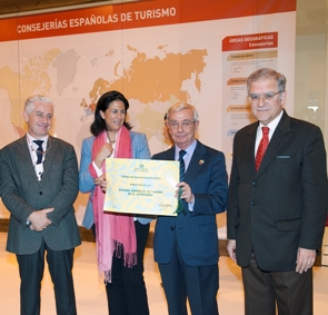 Real Academia Española de Gastronomía reconoce labor de Oficinas de Turismo en el exterior