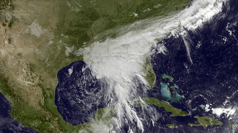 Franklin pierde fuerza en Yucatán