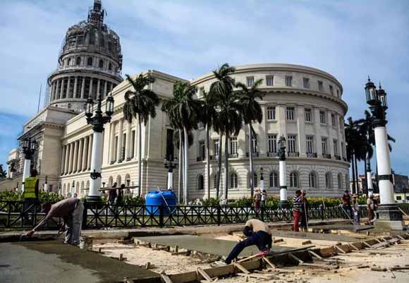 Concluye primera etapa de la restauración del Capitolio antes de la llegada de Obama