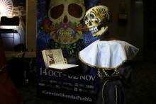 Autoridades de Puebla abren al público el Corredor de Ofrendas 2016