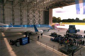 Aerolíneas Argentinas contará con el hangar más grande de Sudamérica