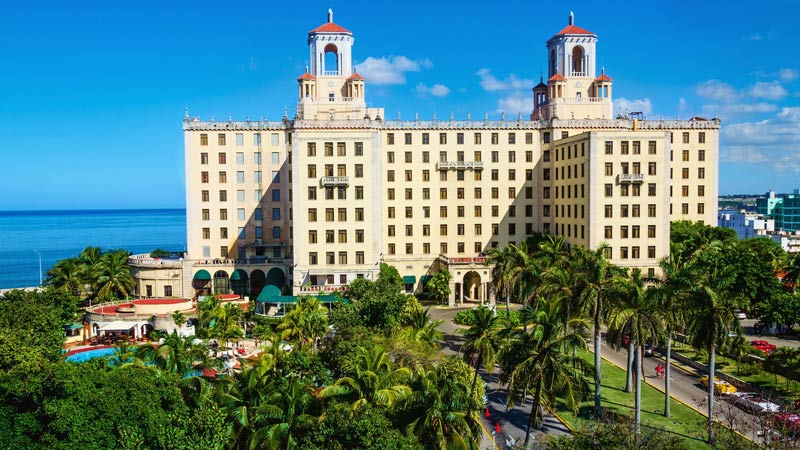 El Hotel Nacional de Cuba celebra su 86 cumpleaños con cifras millonarias