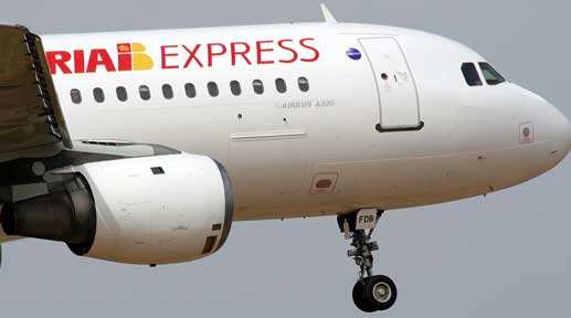 Iberia Express transportó 5% más de pasajeros en primer semestre de 2014