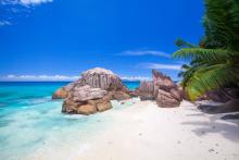 Seychelles Islands, beach, rocks