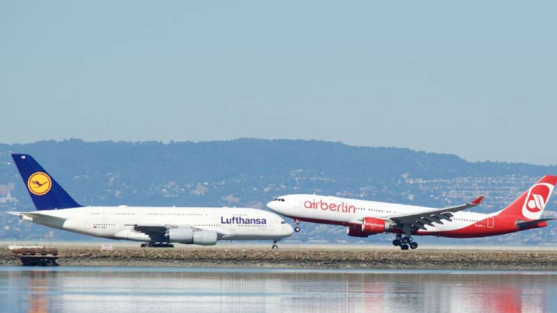 Lufthansa concluirá compra de Air Berlin para enero de 2018