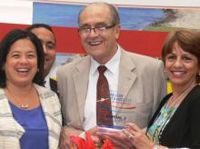 República Dominicana premiada por mejor stand en EUROAL