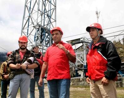 Venezuela: Marcha a buen ritmo construcción del Sistema Teleférico de Mérida, aseguró ministro de turismo