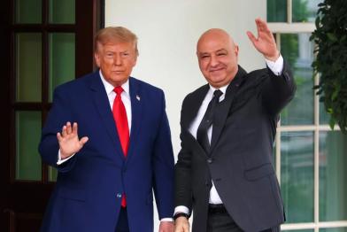 Joseph Aoun y Donald Trump