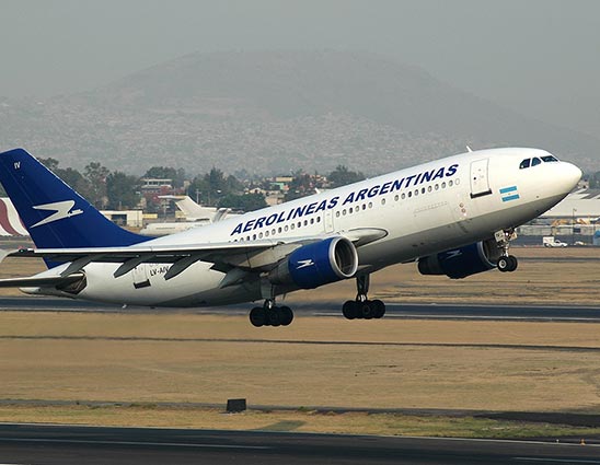 Récord de pasajeros para un año en Aerolíneas Argentinas