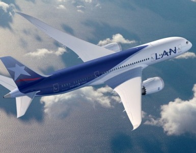 LAN Airlines anuncia las rutas que operará con el Boeing 787 Dreamliner