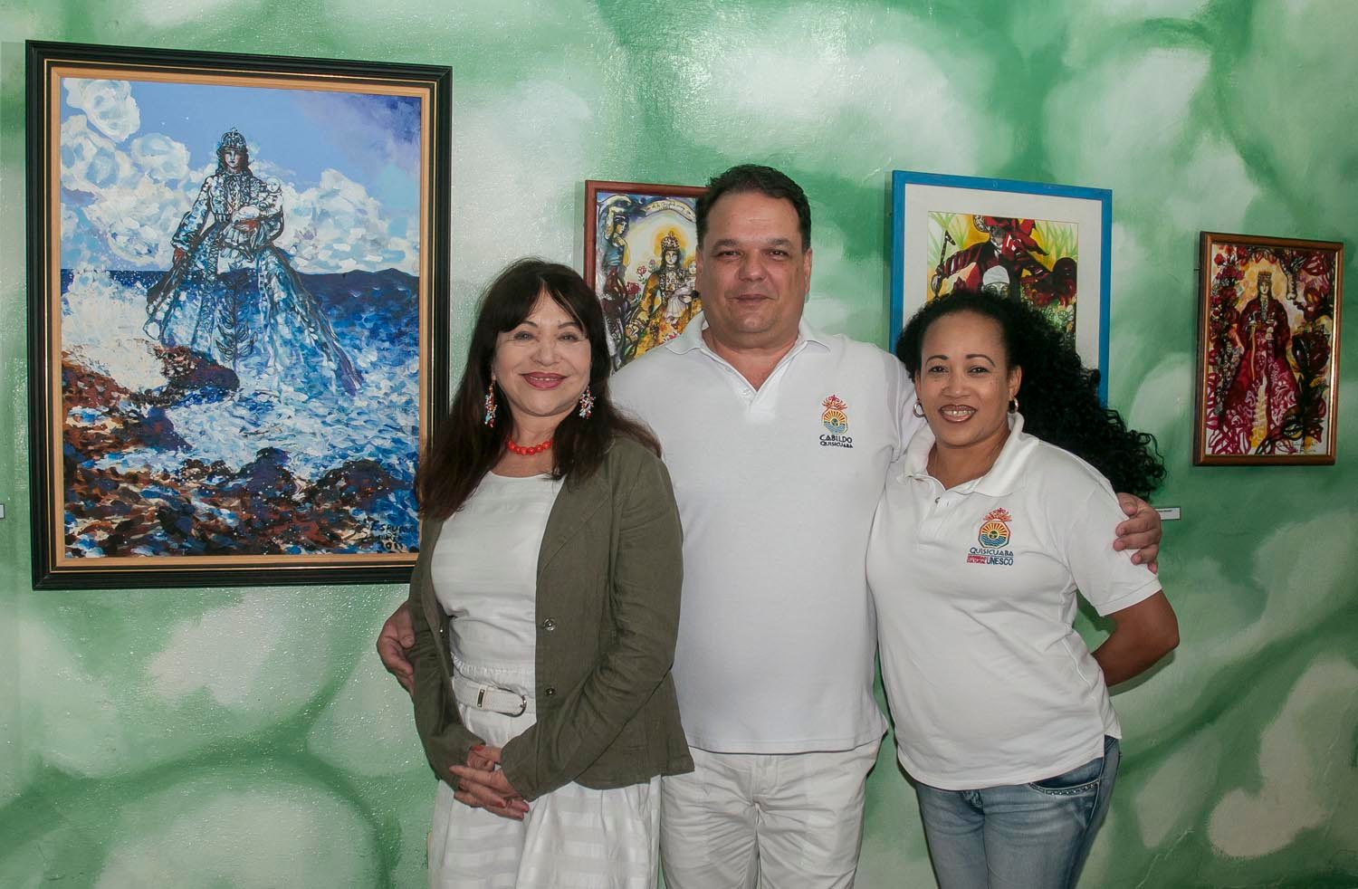 Zaida del Río presenta nuevas obras en proyecto cultural Cabildo Quisicuaba