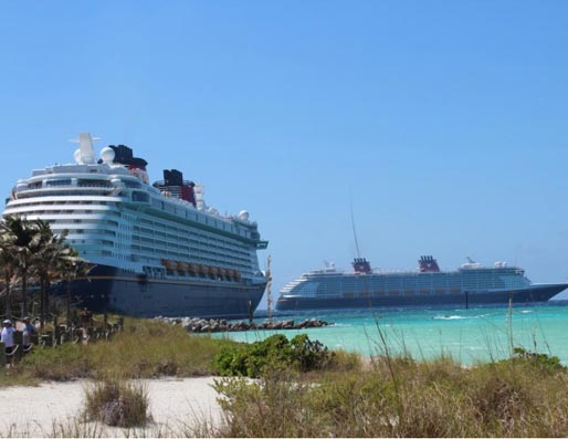 Todos los barcos de Disney zarparán desde la Florida hacia las Bahamas y el Caribe en 2014