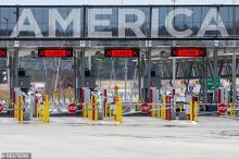 frontera EE.UU. Canadá cerrada