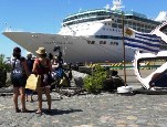 Uruguay: Turistas de cruceros gastaron un 24 por ciento más en Montevideo