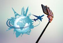 redes sociales y los viajes