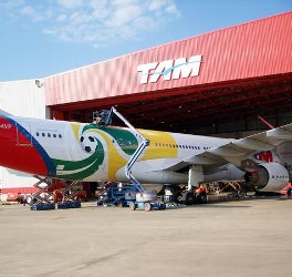 Brasil: Unidad tecnológica de TAM recibe certificación europea para brindar servicios a aviones Airbus A330