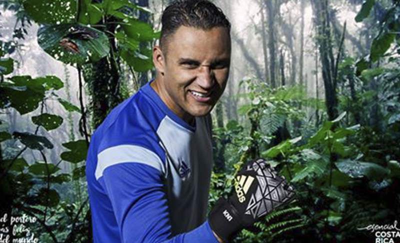 Keylor Navas promociona turismo de Costa Rica en redes sociales