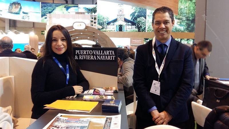 Puerto Vallarta y Riviera Nayarit llevaron sus encantos a FITUR 2017