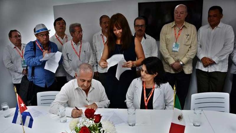 Inauguran Pabellón de México en FIHAV 2017