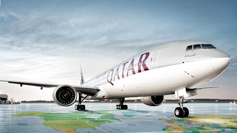 Qatar Airways despega hacia Asia