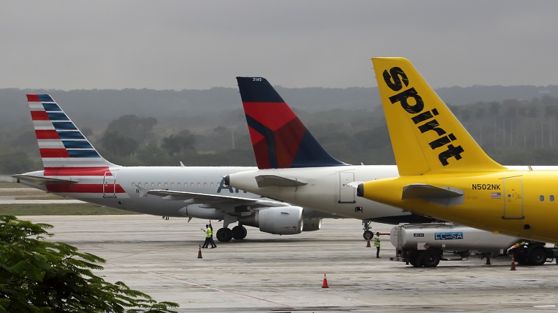 Delta, Spirit y Frontier también aterrizan en La Habana