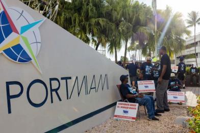 huelgas en la industria de cruceros