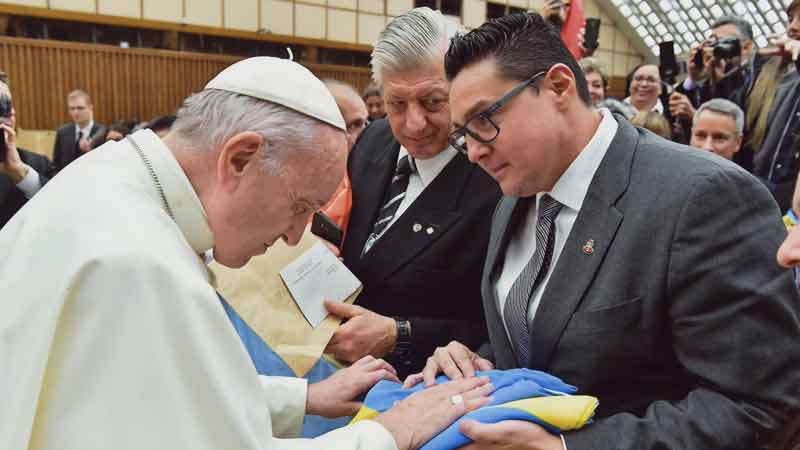 Papa Francisco recibe a delegación de la COTAL