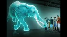 hologramas en museos