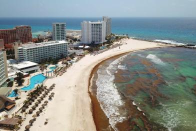 Cancún sargazo
