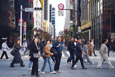 turistas chinos en Japón